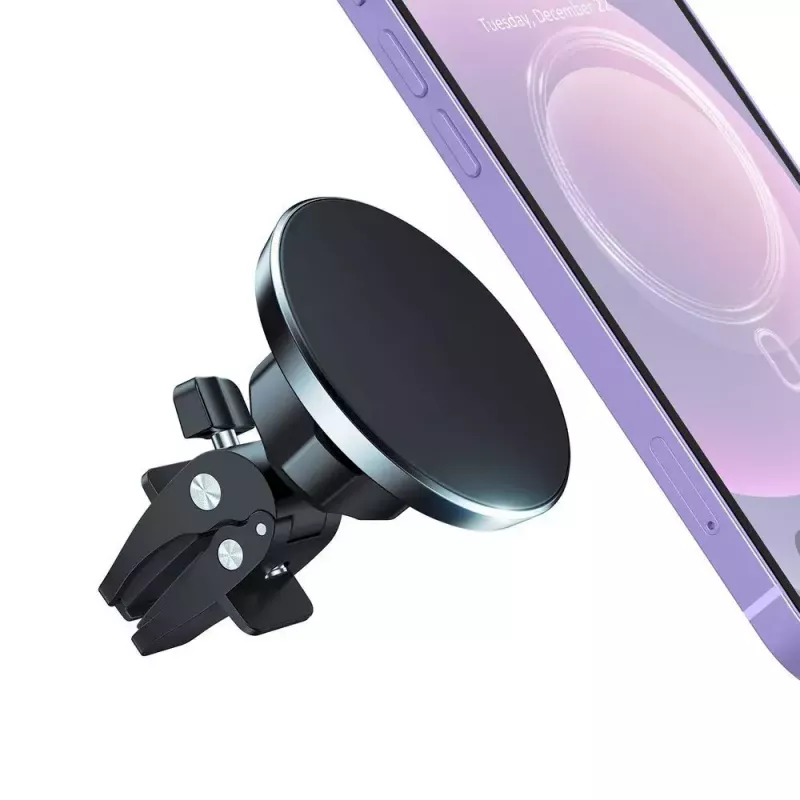 Magnetiline autotelefonihoidik CHOETECH iPhone 12-le, armatuurlauale/õhutusavale ühilduv, kompaktne kinnitus