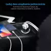 Toiteadapter CHOETECH C0051 kahe USB-A pordiga 36W QC3.0, must