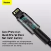 Baseus Tungsten Gold 1 m must Lightning kuni USB C kaabel