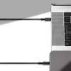 Baseus Tungsten Gold 1 m must Lightning kuni USB C kaabel
