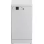 Vabaltseisev õhuke nõudepesumasin BEKO DVS05024W — 10 nõudekomplekti, 45 cm, 49 dB, E-klass