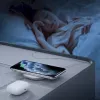 Juhtmevaba laadimisalus CHOETECH T550-F-v2 15W valge — Qi-ühilduv 15 W kiire juhtmevaba laadija