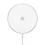 Wireless Magnetic Charger CHOETECH T580 15W Valge — magnetiline Qi juhtmeta laadimisalus