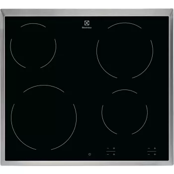 Electrolux EHF6240XXK must sisseehitatav 57,6 cm keraamiline pliit 4 tsooni