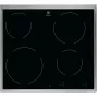 Electrolux EHF6240XXK must sisseehitatav 57,6 cm keraamiline pliit 4 tsooni