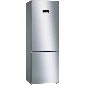 Bosch Serie 4 KGN49XLEA külmik-sügavkülmik eraldiseisev 438 L roostevaba teras