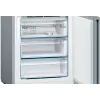 Bosch Serie 4 KGN49XLEA külmik-sügavkülmik eraldiseisev 438 L roostevaba teras