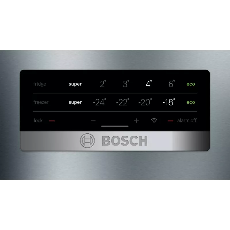 Bosch Serie 4 KGN49XLEA külmik-sügavkülmik eraldiseisev 438 L roostevaba teras