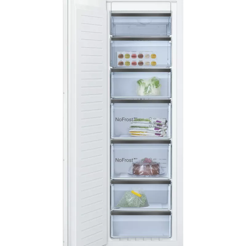 Bosch Serie 8 GIN81HNE0 sügavkülmik Kapp-sügavkülmik Sisseehitatav 212 L Valge