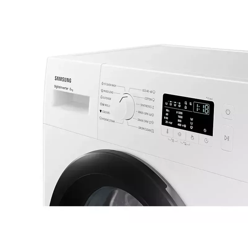 Samsung WW60A3120BE/LE pesumasin eestlaetav 6 kg 1200 p/min valge