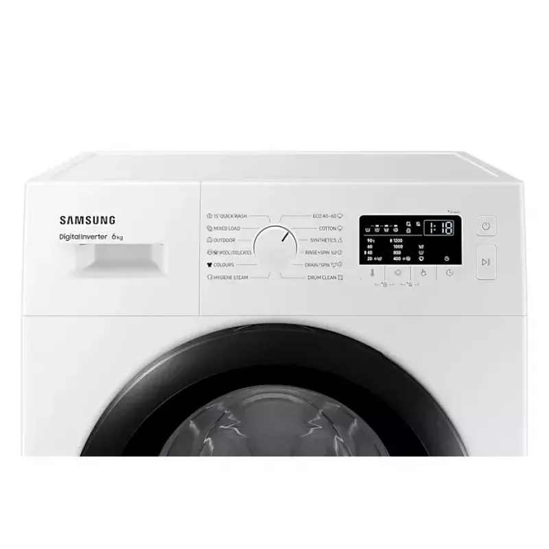 Samsung WW60A3120BE/LE pesumasin eestlaetav 6 kg 1200 p/min valge
