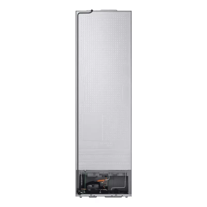 Eraldiseisev külmik Samsung RB38C6B2E22 koos No Frost, parempoolne hing, 35 dB, energiaklass E, 8 kg/24h külmutusvõimsus, 4 riiulit, 2 köögiviljasahtlit, must