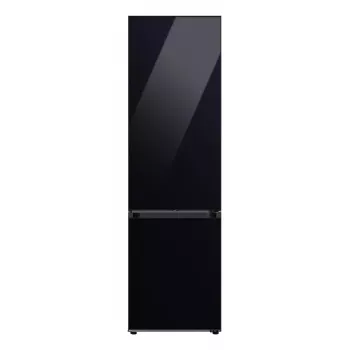 Eraldiseisev külmik Samsung RB38C6B2E22 koos No Frost, parempoolne hing, 35 dB, energiaklass E, 8 kg/24h külmutusvõimsus, 4 riiulit, 2 köögiviljasahtlit, must
