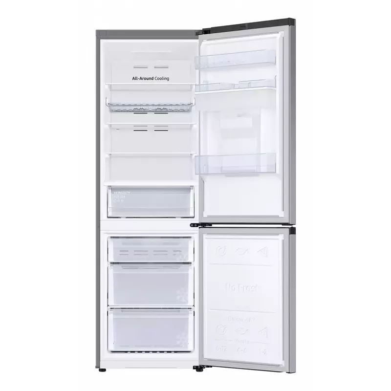 Samsung Series 6 RB34C632ESA/EU Classic Fridge Freezer with SpaceMax™ Technology – Silver