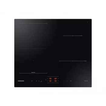 Sisseehitatud Samsung NZ8500BM must tsoon-induktsioonpliit, 4 tsooni, puutetundlik juhtimine, eesmised juhtnupud, 590×520×48 mm