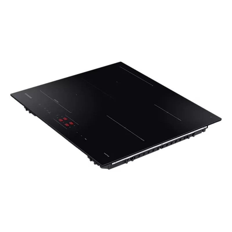 Sisseehitatud Samsung NZ8500BM must tsoon-induktsioonpliit, 4 tsooni, puutetundlik juhtimine, eesmised juhtnupud, 590×520×48 mm