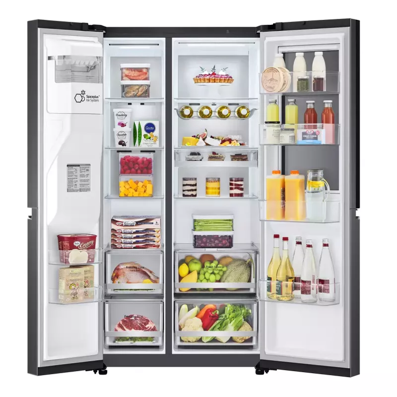 Külmik-sügavkülmik LG InstaView™ ThinQ™ GSXV90MCAE 635 L