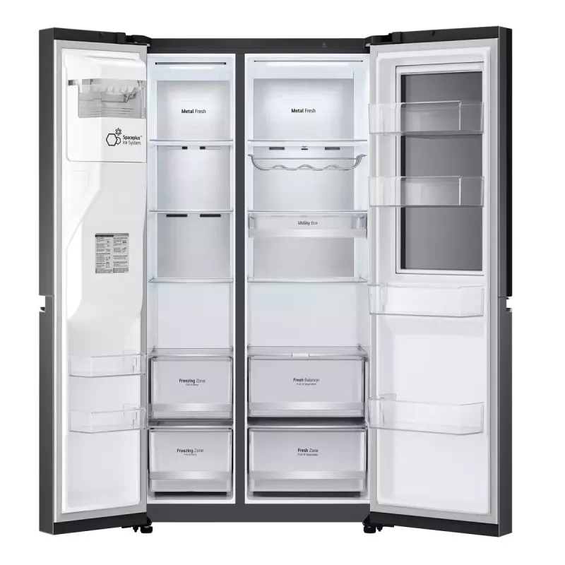 Külmik-sügavkülmik LG InstaView™ ThinQ™ GSXV90MCAE 635 L