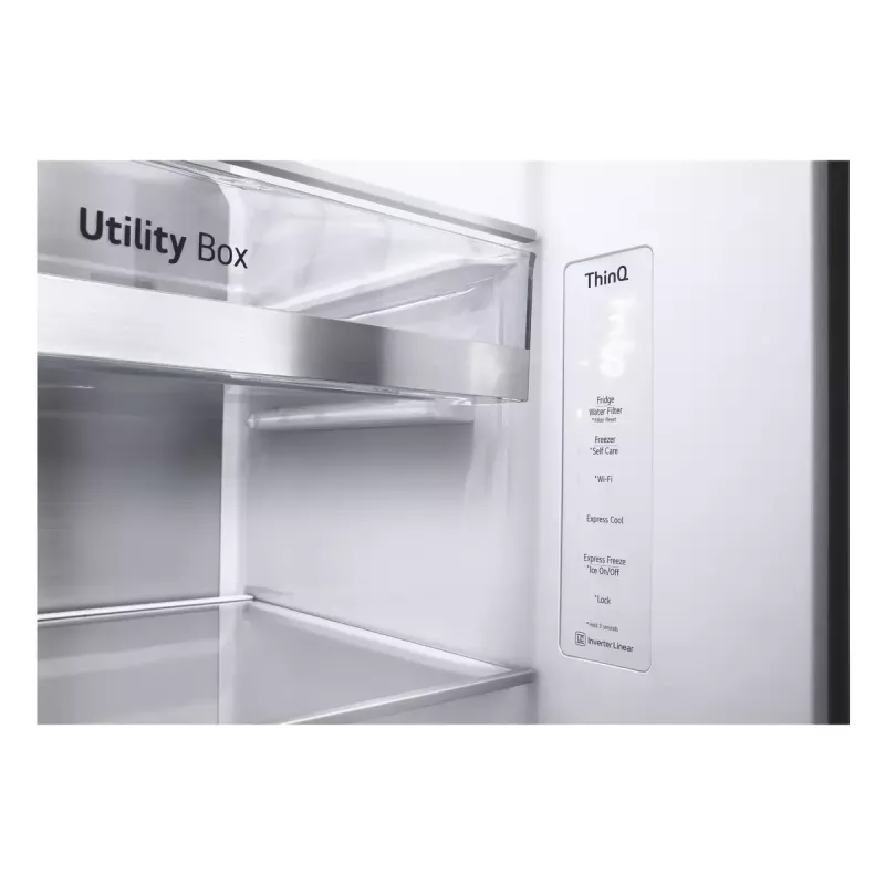 Külmik-sügavkülmik LG InstaView™ ThinQ™ GSXV90MCAE 635 L