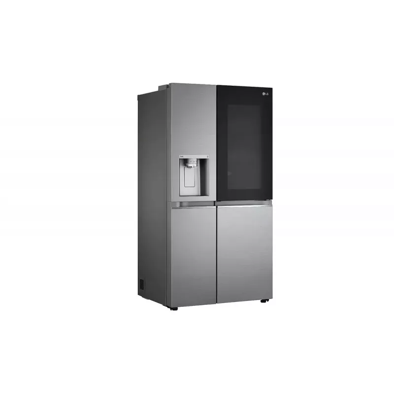 LG InstaView GSXV91PZAE külg-külje kõrval külmik Vabaltseisev 635 L Must, roostevaba teras