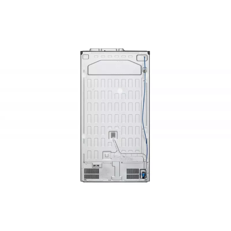 LG InstaView GSXV91PZAE külg-külje kõrval külmik Vabaltseisev 635 L Must, roostevaba teras