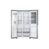 LG InstaView GSXV91PZAE külg-külje kõrval külmik Vabaltseisev 635 L Must, roostevaba teras