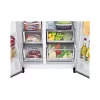 LG InstaView GSXV91PZAE külg-külje kõrval külmik Vabaltseisev 635 L Must, roostevaba teras