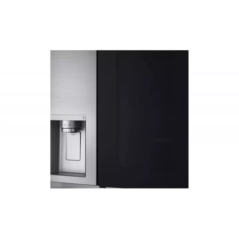 LG InstaView GSXV91PZAE külg-külje kõrval külmik Vabaltseisev 635 L Must, roostevaba teras