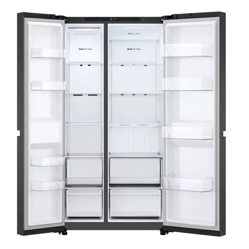 LG GSBC40EPPE külgmikülmkapp Eraldiseisev 664 L E Must