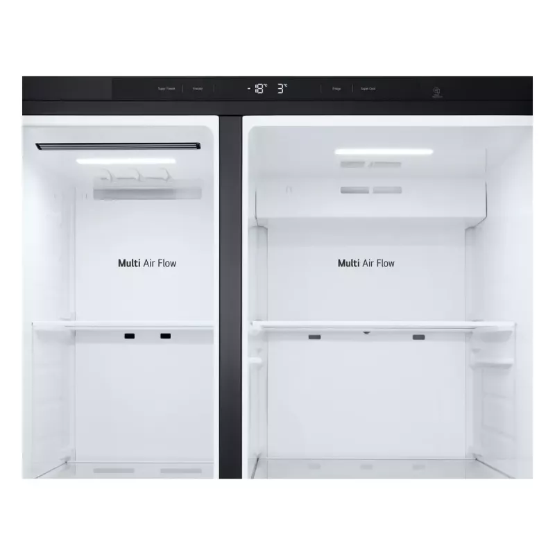 LG GSBC40EPPE külgmikülmkapp Eraldiseisev 664 L E Must