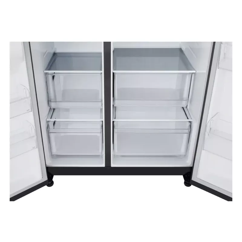 LG GSBC40EPPE külgmikülmkapp Eraldiseisev 664 L E Must