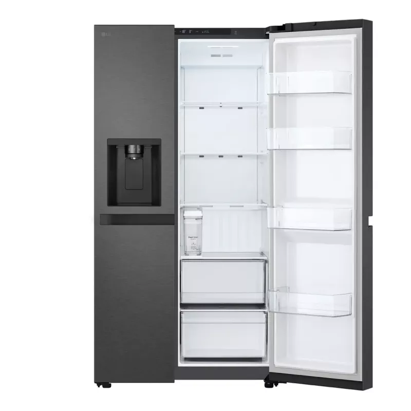 LG GSLC41EPPE külmik-sügavkülmik, eraldiseisev, 641 L, must