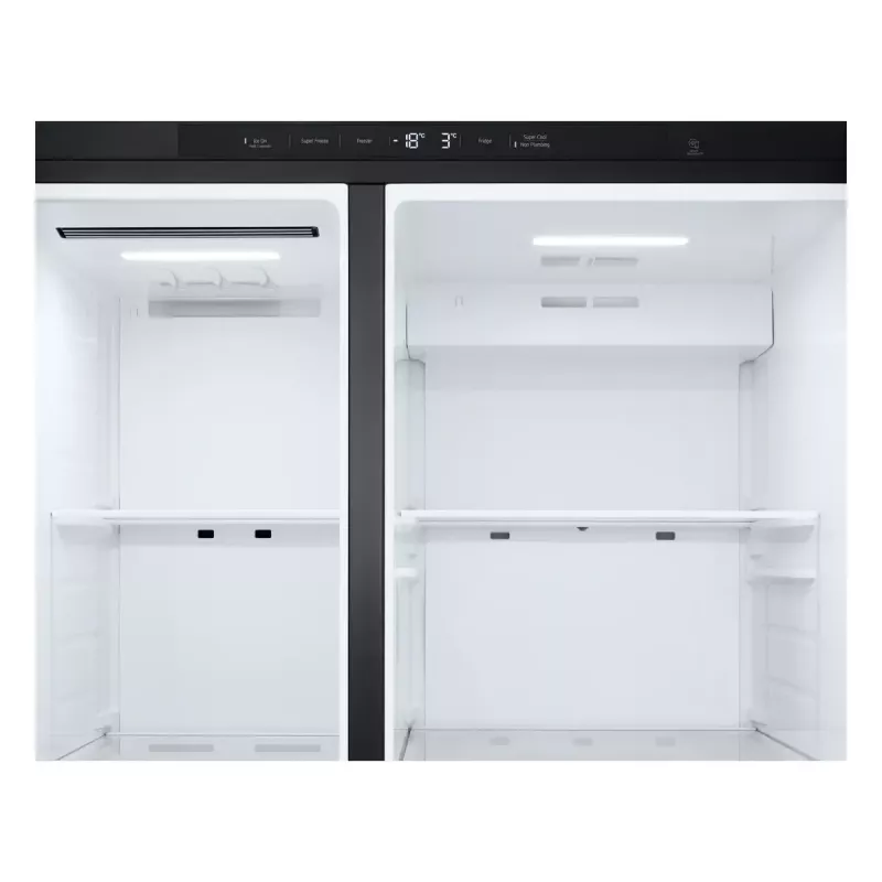 LG GSLC41EPPE külmik-sügavkülmik, eraldiseisev, 641 L, must