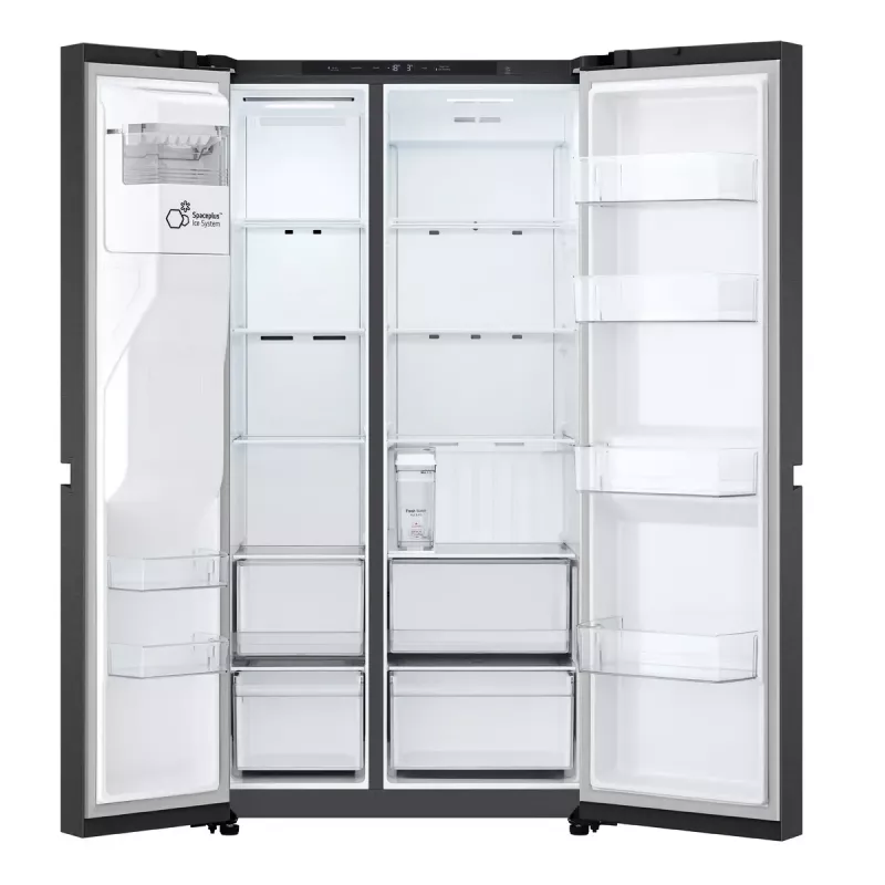 LG GSLC41EPPE külmik-sügavkülmik, eraldiseisev, 641 L, must
