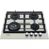 Whirlpool AKTL 629/S Silver Built-in Gas 4 zone(s)