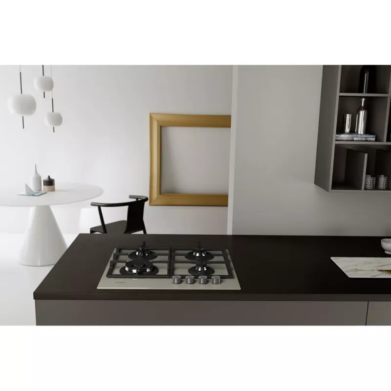 Whirlpool AKTL 629/S Silver Built-in Gas 4 zone(s)