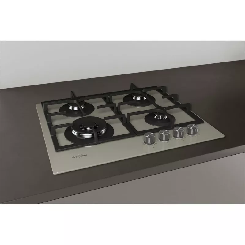 Whirlpool AKTL 629/S Silver Built-in Gas 4 zone(s)
