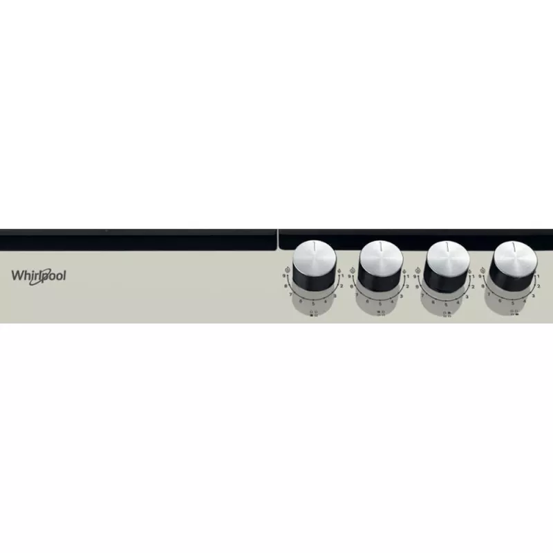 Whirlpool AKTL 629/S Silver Built-in Gas 4 zone(s)