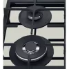 Whirlpool AKTL 629/S Silver Built-in Gas 4 zone(s)