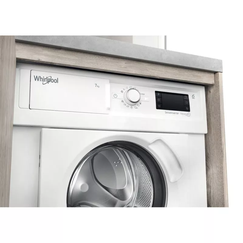Whirlpool BI WMWG 71483E EU N pesumasin eestlaadimine 7 kg 1351 p/min valge