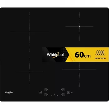 Whirlpool WS Q2160 NE Must 59 cm sisseehitatav tsoon-induktsioonpliit, 4 keedutsooni
