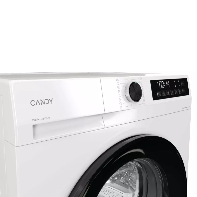 Candy GD 49B8-S pesumasin eestlaetav 9 kg 1351 RPM valge