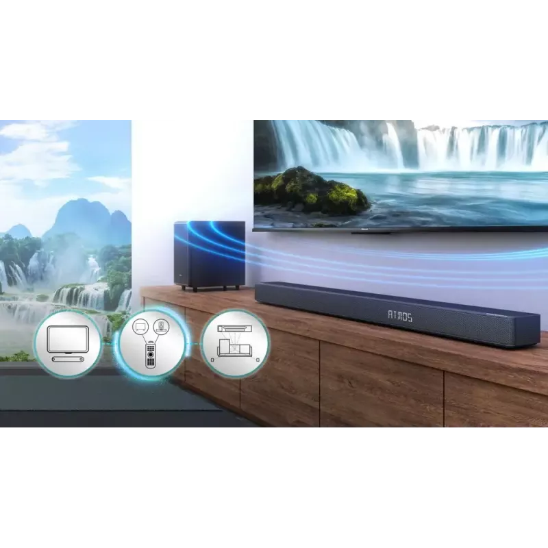 Soundbar Hisense AX3120G 3.1.2 kanalit 360W RMS