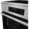 Gorenje 740742 pliit Vabaltseisev pliit Elektriline Tsoon-induktsioonplaat Must, Roostevaba teras