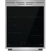 Gorenje 740742 pliit Vabaltseisev pliit Elektriline Tsoon-induktsioonplaat Must, Roostevaba teras