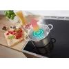 Gorenje 740742 pliit Vabaltseisev pliit Elektriline Tsoon-induktsioonplaat Must, Roostevaba teras