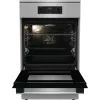 Gorenje 740742 pliit Vabaltseisev pliit Elektriline Tsoon-induktsioonplaat Must, Roostevaba teras