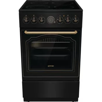 Gorenje GECS5B70CLB vabalt seisev pliit Elektriline Keraamiline pliit Must