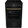 Gorenje GECS5B70CLB vabalt seisev pliit Elektriline Keraamiline pliit Must