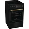 Gorenje GECS5B70CLB vabalt seisev pliit Elektriline Keraamiline pliit Must